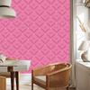 Geometric rhombus wallpaper powder pink, bottom powder pink 50x1000