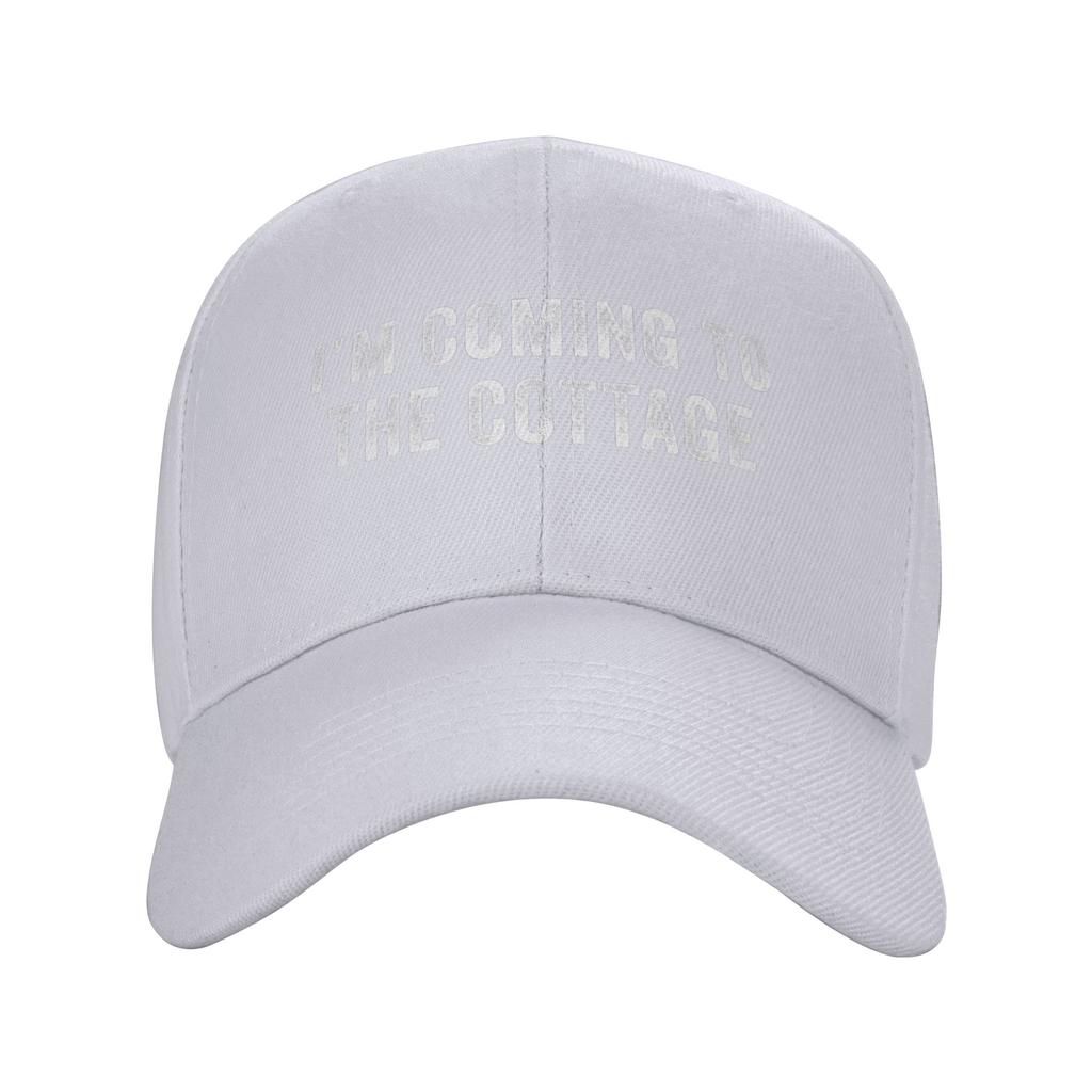 Funny Im Coming To The Cottage Baseball Cap  Outdoor Gym Wholesale Hip Hop Hats Women Men Y2k Funny Design Snapback Cap