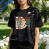 Feminist Ruth Bader Ginsburg Quote Girl with Book Women TShirt Feminism Clothes Ruth Bader Ginsburg Portrait Pattern Tops