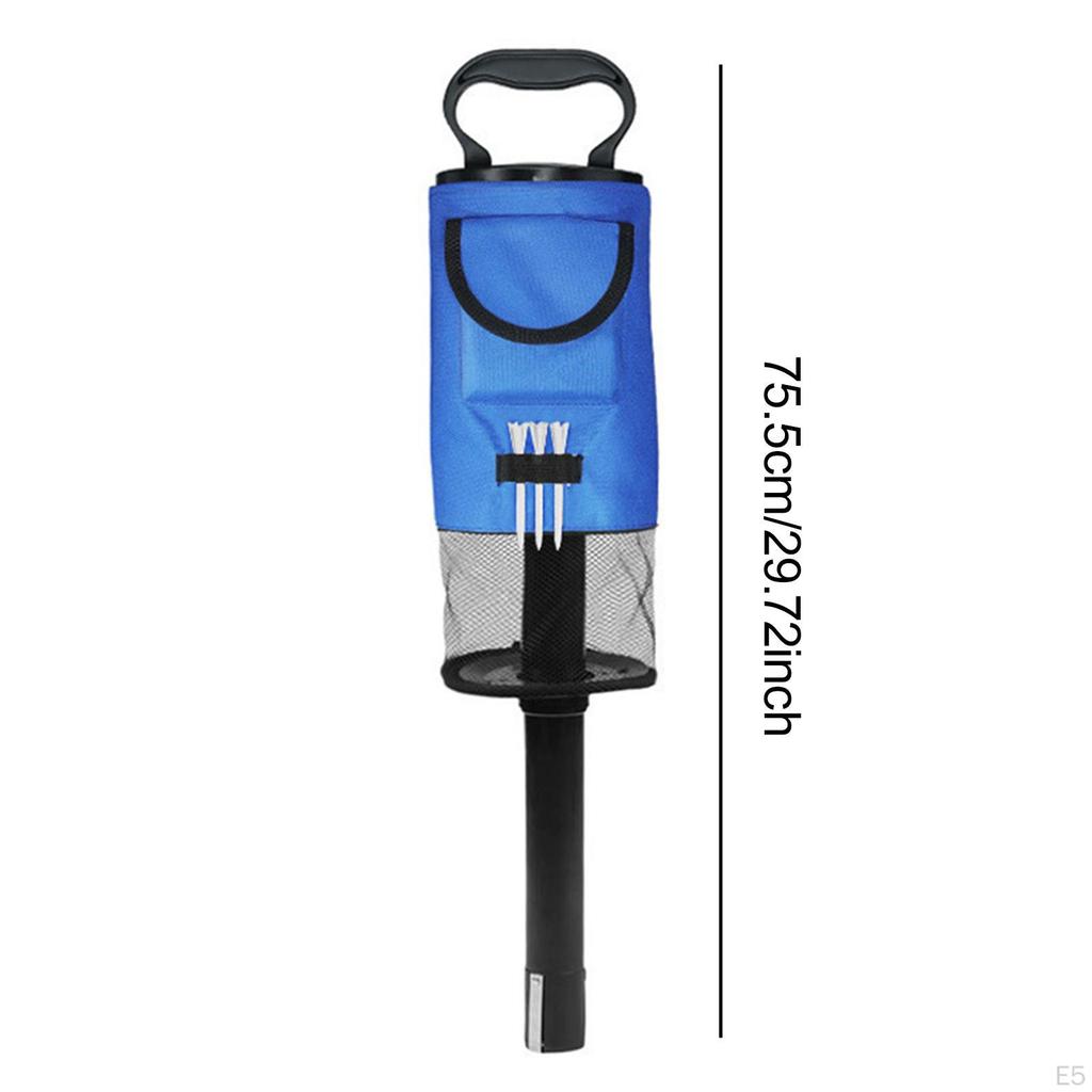 Golf Ball Retriever Accessories Pocket Tee Holder Portable Grabber Golfers Gifts