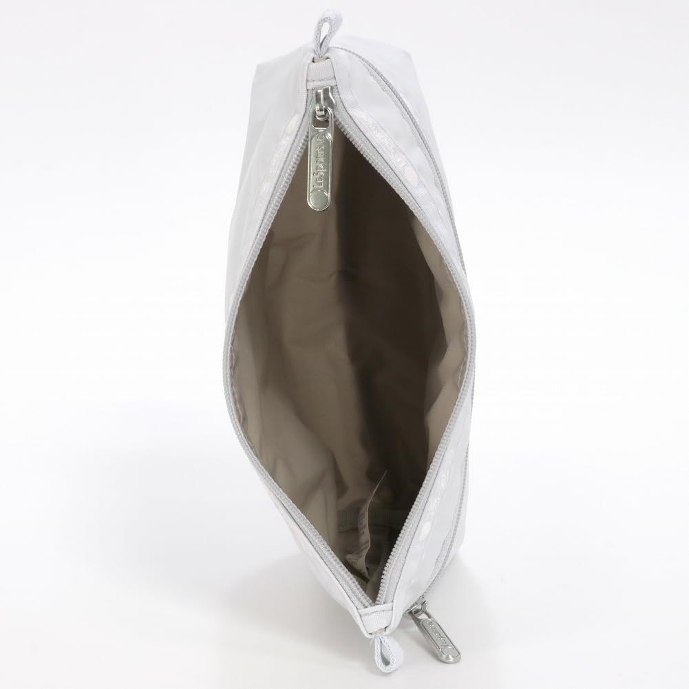 LeSportsac Pouch 7105 Cosmetic Clutch RA15 Pearl Gray [Used]