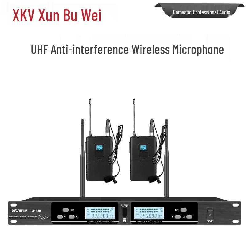 Xun Er Wei Professional Wireless Microphone System (CN version)