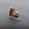 Vintage Copper Pet Tea Snail Ornament Mini Snail Figurine Craft Tea Pet Incense Holder Desk Decoration Feng Shui Gift Figurines