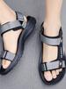 Fashion Men Sandals Summer Leisure Beach Holiday Sandals Men Shoes 2025 New Outdoor Male Retro Comfortable Casual Sandals Men Sneakers