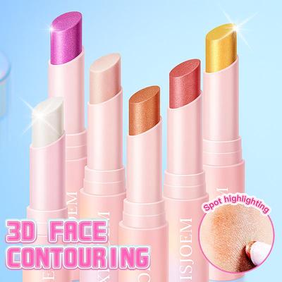 3-in-1 Shimmer Stick: Multicolor Eyeshadow, Lipstick, & Highlighter