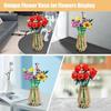 2026 Latest Models DIY Wooden Stand for Lego Roses, Cherry Blossoms, Sunflowers, Tulips, Daffodils, Lotus Home Decoration
