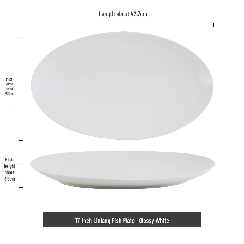 Heated Ceramic Fish Plate