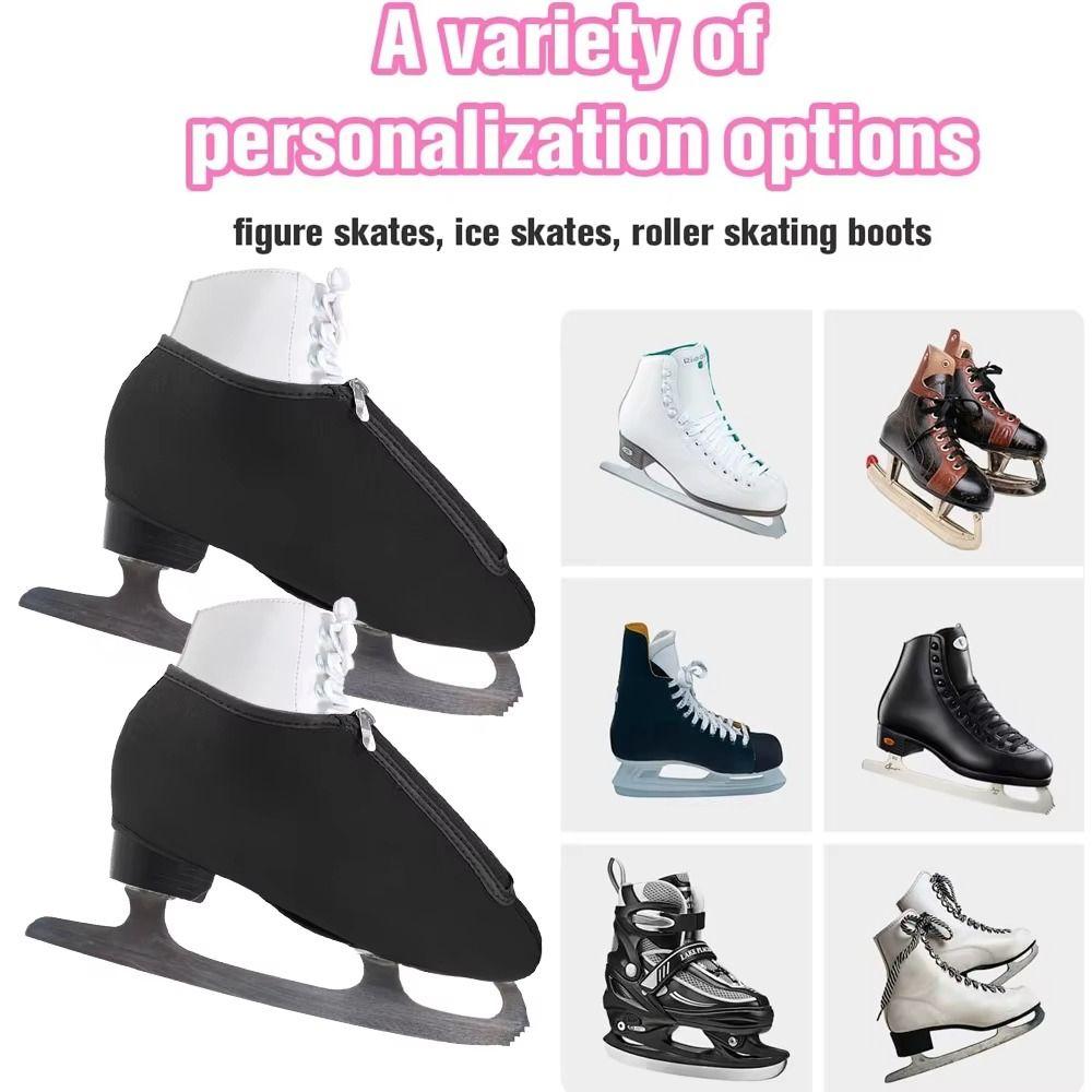 Anti-Scratch Ice Skate Covers Neoprene Figure Skates Protectors Skating Boot Covers  Adults Teens