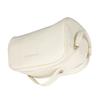 Cosmetic Bag Multifunctional Portable High Capacity Large Opening Travel Makeup Bag for Women Beige Free Size