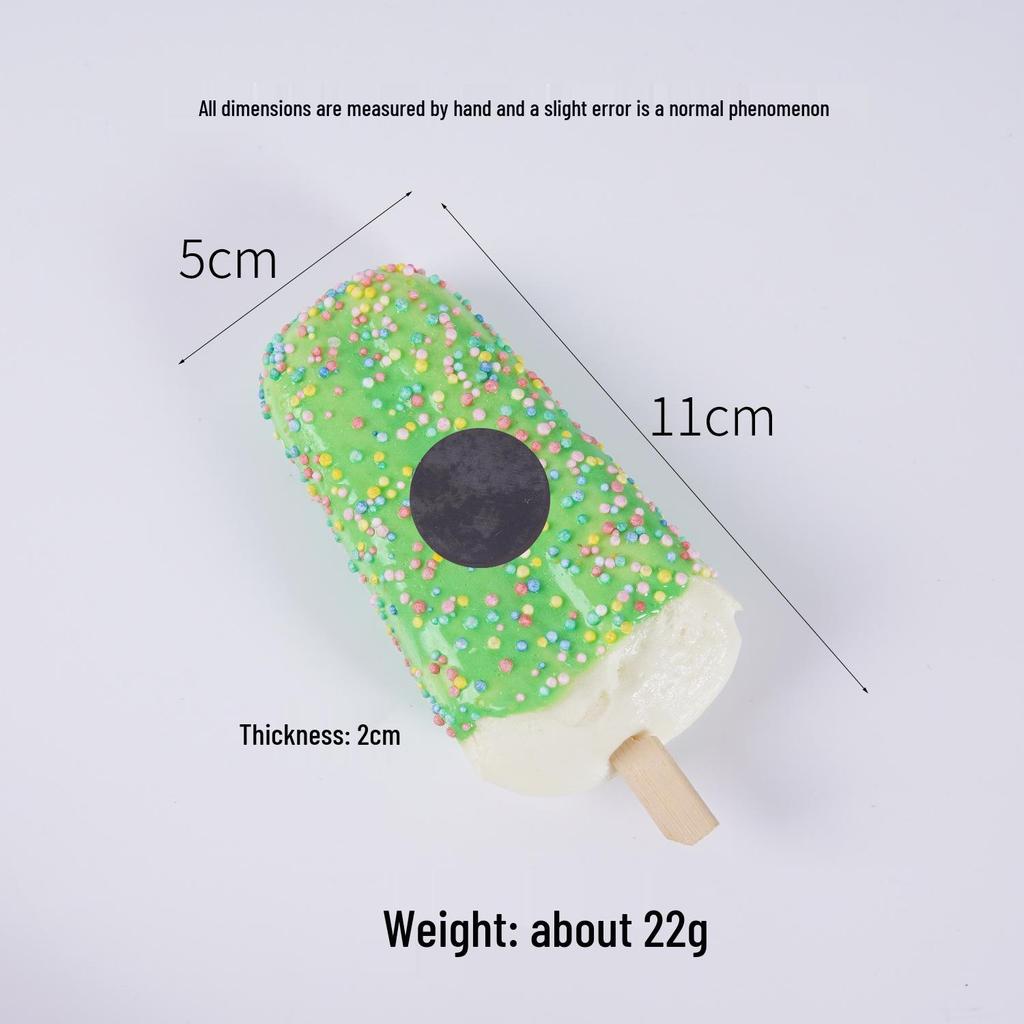 Summer Ice Cream Popsicle Model for Home Display, Kitchen Decor, and Photography Props