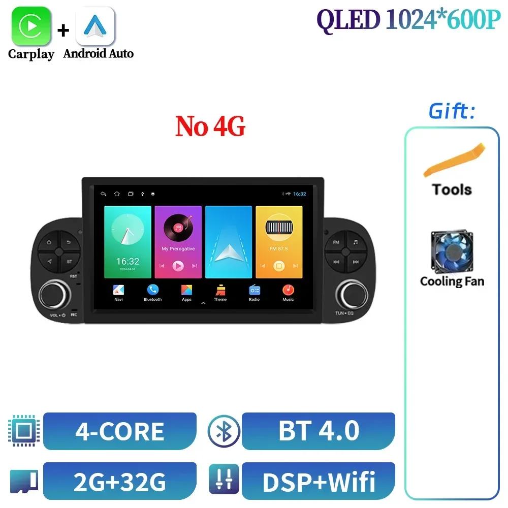 

7-дюймовый для Fiat Panda 2013-2020 Android OS универсальный Bluetooth автомобильный видеоплеер GPS беспроводной CarPlay стерео автомобильный экран экран CHINA