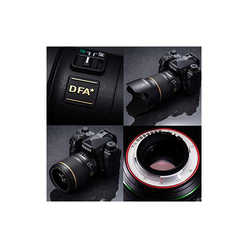 Pentax HD Pentax D FA 50mm 1.4 SDM AW Full Frame All-Weather Camera Lens, Black