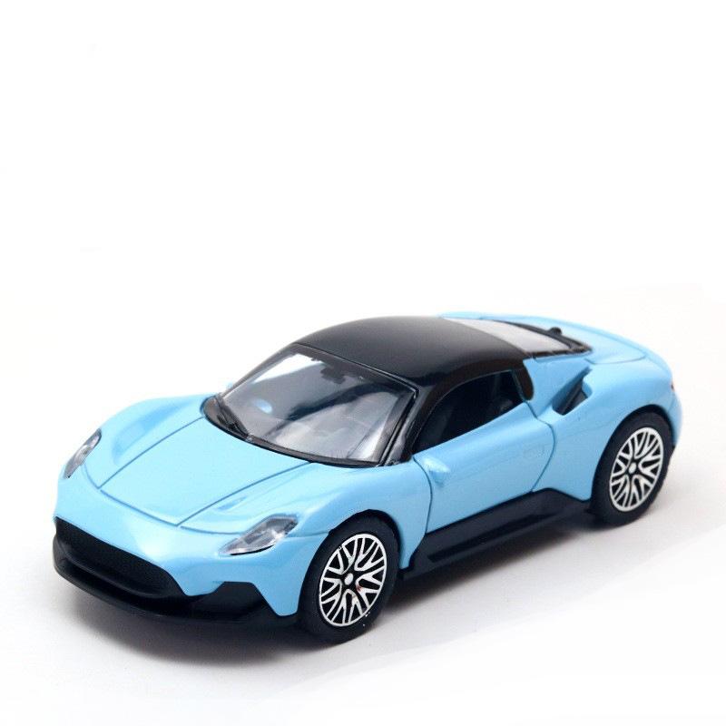 (bag) 1/36 Double Door Alloy Sports Car Ma MC Model Pullback Children's Toy Car Gift Delivery