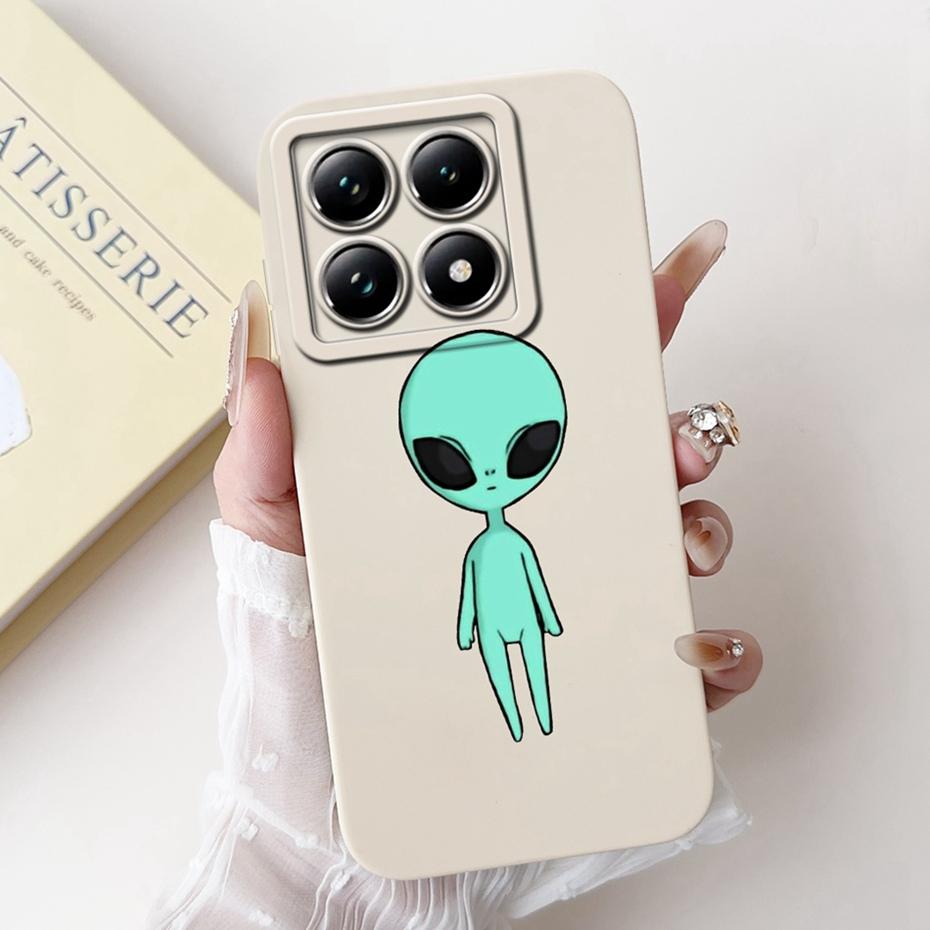 For Xiaomi 14T Pro 14T 5G Cute Funny Style Pattern Phone Case For Xiaomi Mi14T 14TPro Lens Protective Soft Silicone Cases