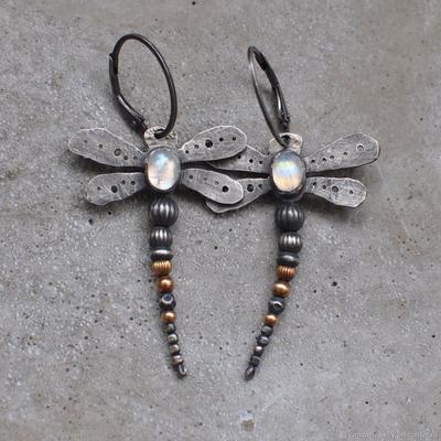 Vintage Dragonfly Drop Earrings For Women Dangle Earring Jewelry
