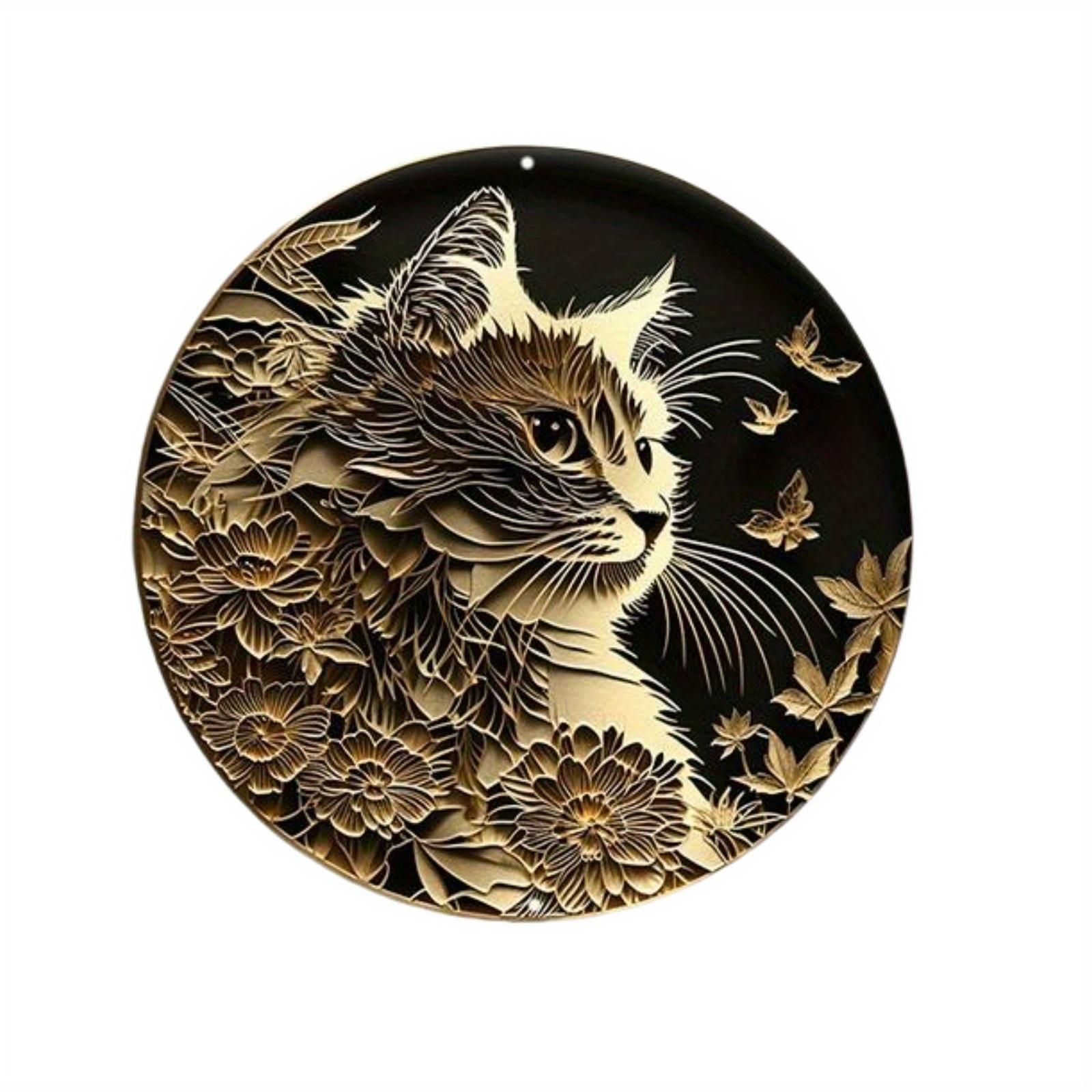 

1 шт. 2d плоский круглый деревянный знак - 20 см художественная роспись венок декоративные тарелки входной декор подарочная маска тема для бара клуба дома декор стены комнаты 20cm*20cm