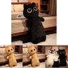 Purr-fect Soft Cat Plush Pillow Toy Decoration Gift For Kids Bedroom Sofa