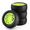 1/10 RC Off Road Tires And Wheels 12mm Hex Rubber Short Course Truck Tyres For 1:10 Scale Buggy Car Kyosho ARRMA Traxxas Wltoys