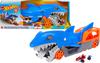 Hot Wheels Shark Chomp Transporter Playset with One Scale Car for Kids 4 To 8 Years Shark Bite Hauler Picks Up Cars In Its Jaws Stores Up To Five In