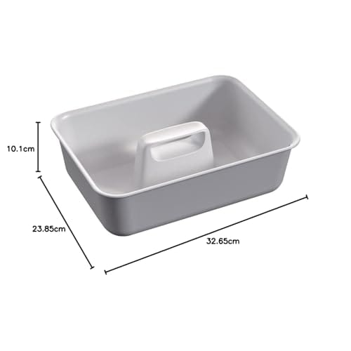 TRUSCO Soft Tote Tray Light Gray KTLPE-LG