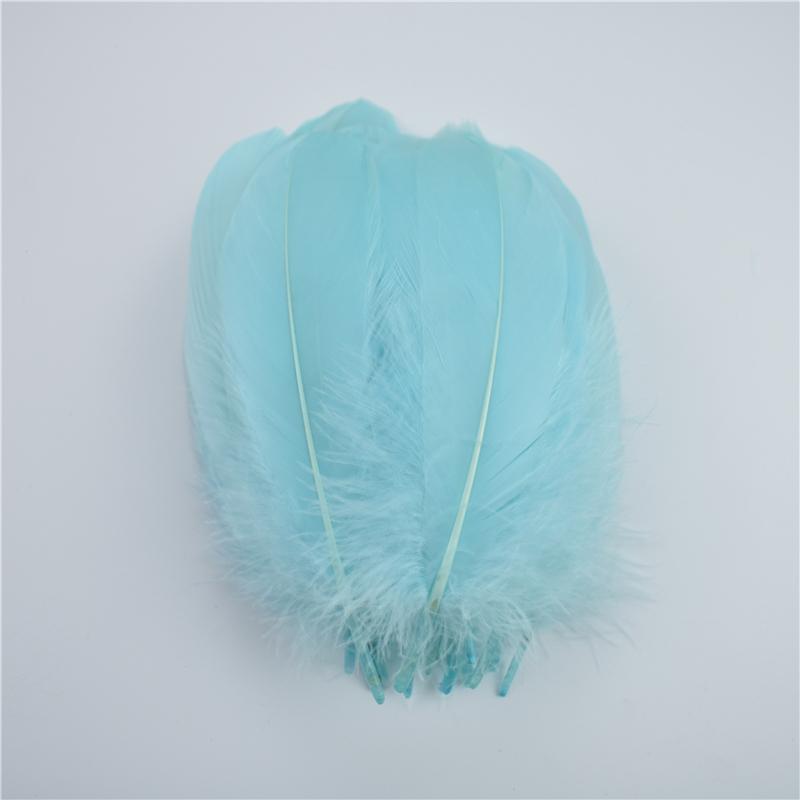 20Pcs Colored Goose Feather 5-7inch/12-18cm  Swan Plumes Handicraft Accessories Wedding Deco Diy Craft Carnival Party Decoration