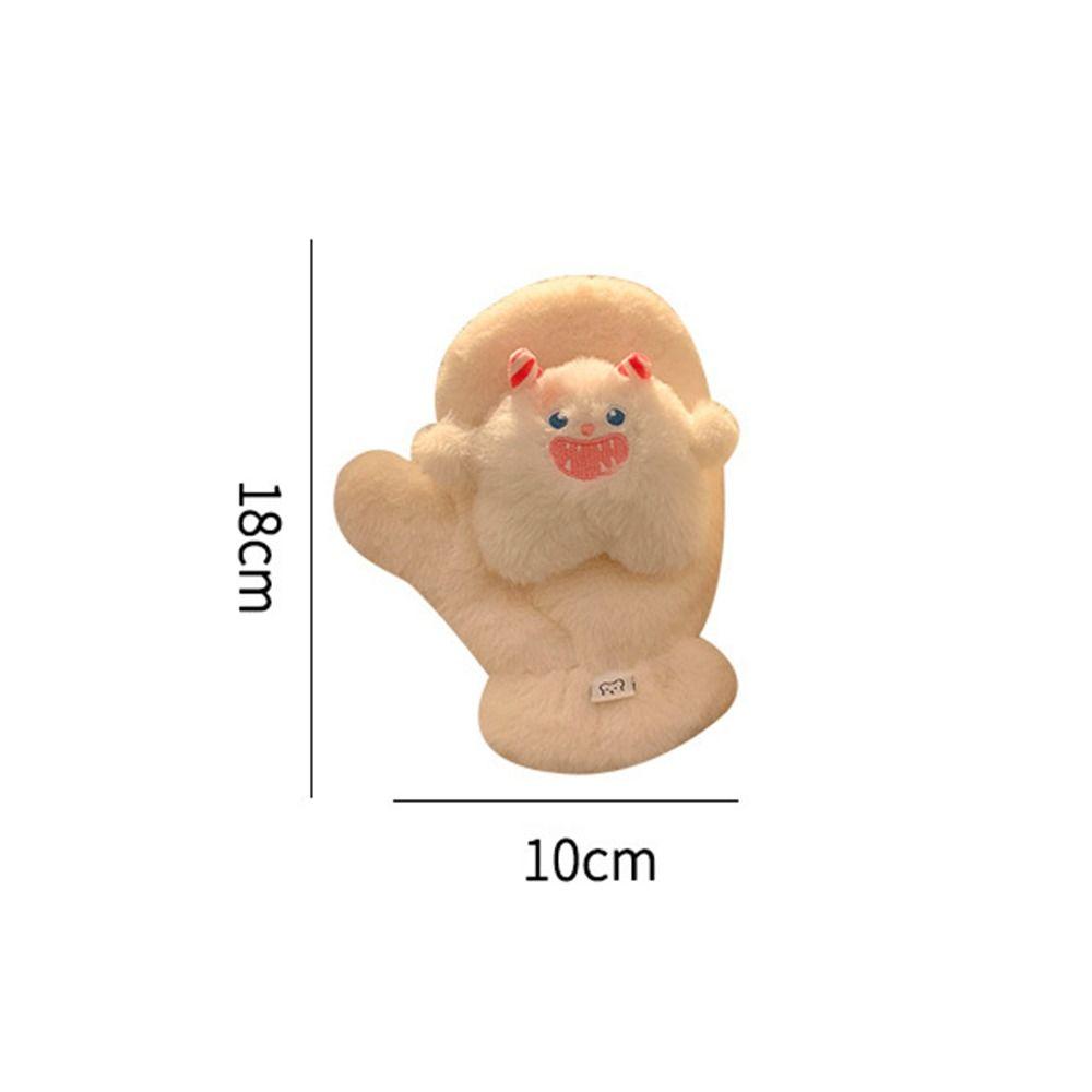 Velvet Plush Gloves Fluffy Mitten Gloves New Winter Gloves for Women