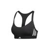 (WMNS) All Me 3-Stripes Bra Asia Sizing 'Black Whtie' Women's DU1290