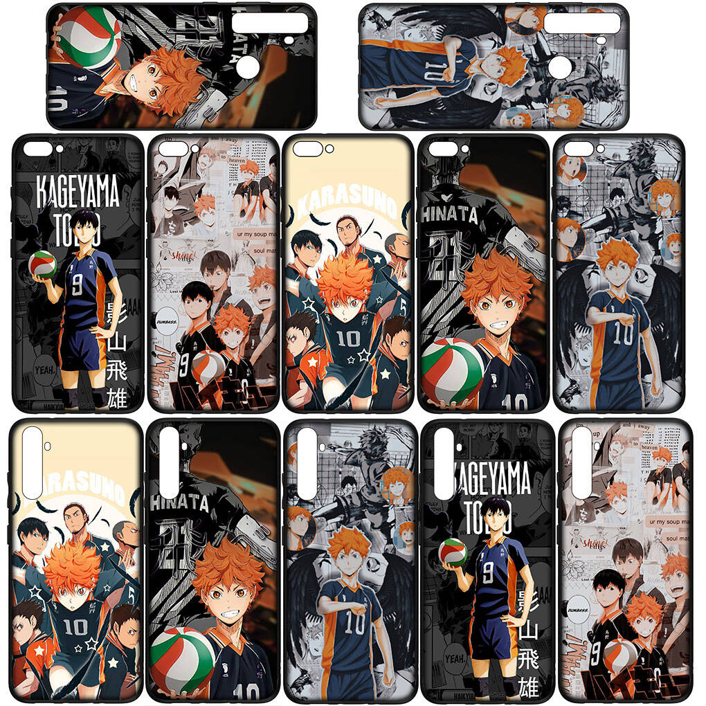 for Motorola Moto Edge 70 60 50 G54 G86 Samsung Galaxy S25 iPhone 17 16 15 Xiaomi Redmi Note 14 Pro Max Phone Case Cartoon Hinata Shoyo Haikyuu Cover