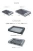 Washable Dog Suitable for Small and Medium Dogs Machine Washable Removable Cover and Cushion Comfortable All Seasons Includes Chin Rest Pillow for