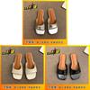 Loafer Slipon Shoes For Women With Synthetic Leather Durable Rubber Sole Summer Casual Flat
