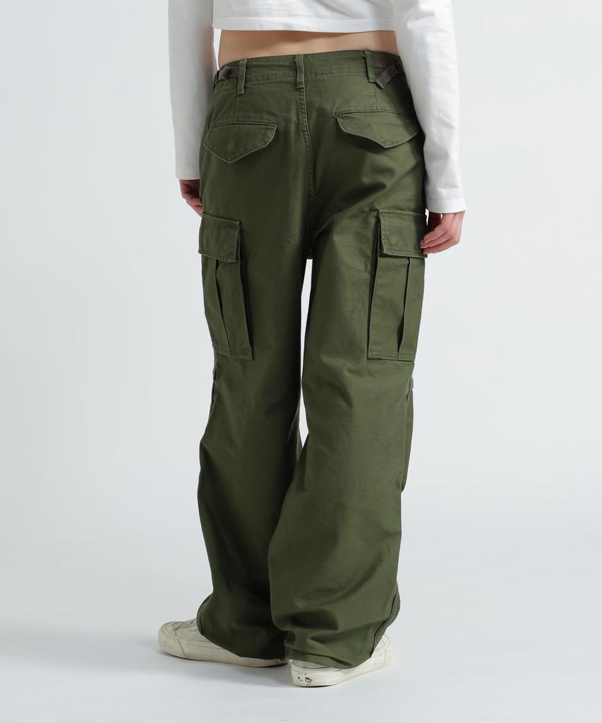 AVIREX Long Pants Direct Store Limited NYLON/COTTON M-65 FATIGUE PANTS Nylon Cotton M-65 Fatigue Pants Women's S 310 Olive 783-5910601