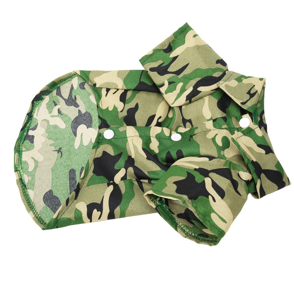 Dog Shirts Summer Stylish Camouflage Breathable Cool Pet Summer T Shirts for Small Medium Boy Girl
