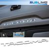 3D Raised Tailgate Ert Letters Emblem Fit For 2016- Tacoma Chrome Badges