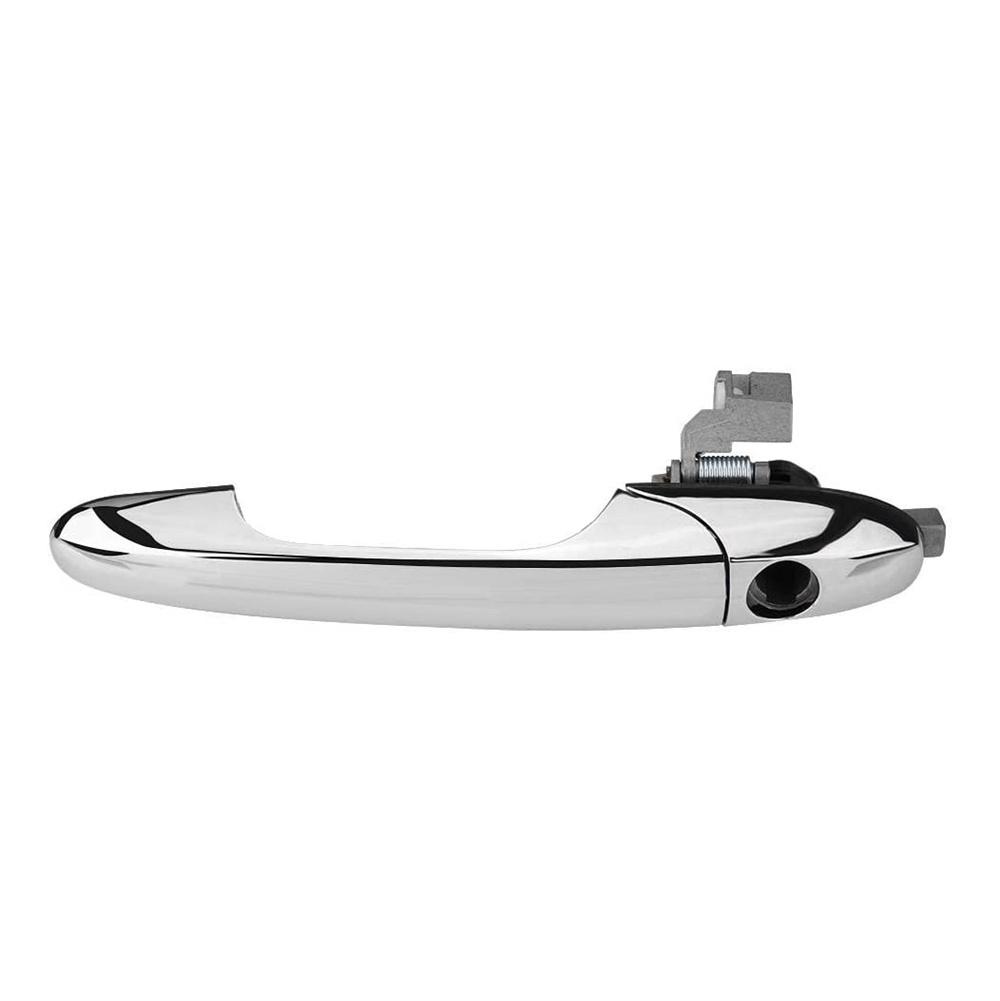 For 12-20 Fiat 500 Front Driver Side Exterior Outside Chrome Door Handle Left x1