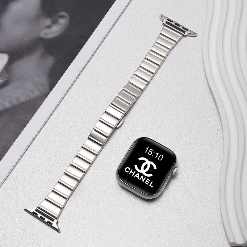 

Apple iWatch Bamboo Joint Butterfly Buckle Band for Series 10/11 18mm