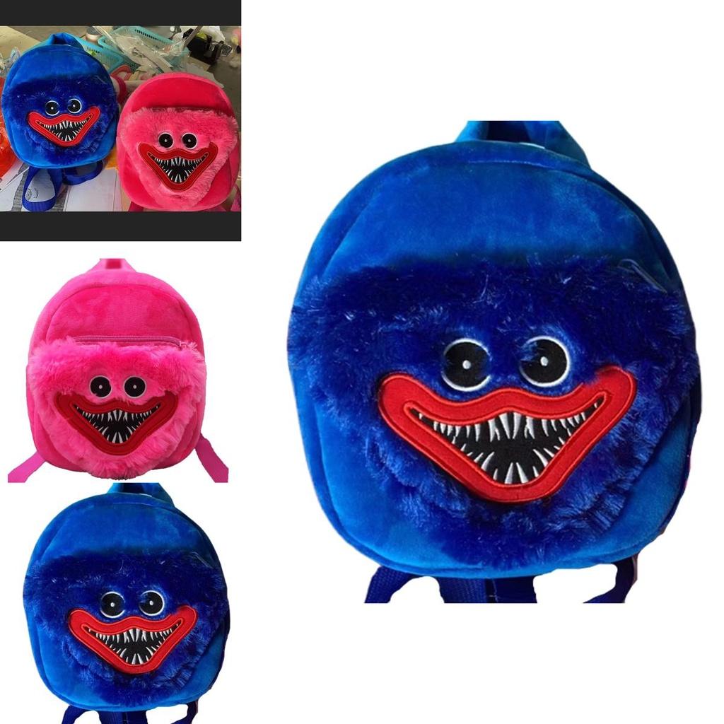 Ultra-soft Poppy Playtime Plush Backpack Huggy Wuggy Kissy Missy Stuffed Toys For Boys And Girls