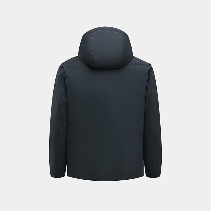 HLA Men's Lightweight Down Hooded Jacket