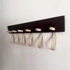 Wooden Coat Hook Rack Minimalist Hardware Long for Mudroom, Bedroom, Minimalists