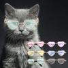Photo Prop Costume Cosplay Party Cat Glasses Dog Glasses Heart Metal Sunglasses Cats Small Dogs