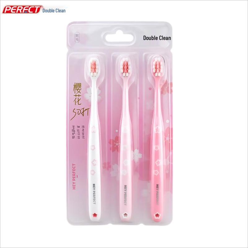 Beijiajie Sakura Series Fine Soft Bristle Toothbrush