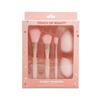 Makeup Brush Puff Set, Full Set, Loose Powder Brush, Blush Brush, Eyeshadow Brush 3 Brushes, 2 Water Droplets, Beveled Beauty Blender