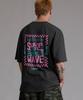 LIKE THE MOST Surfing Ramo Oversized Short Sleeve T-Shirt_Charcoal