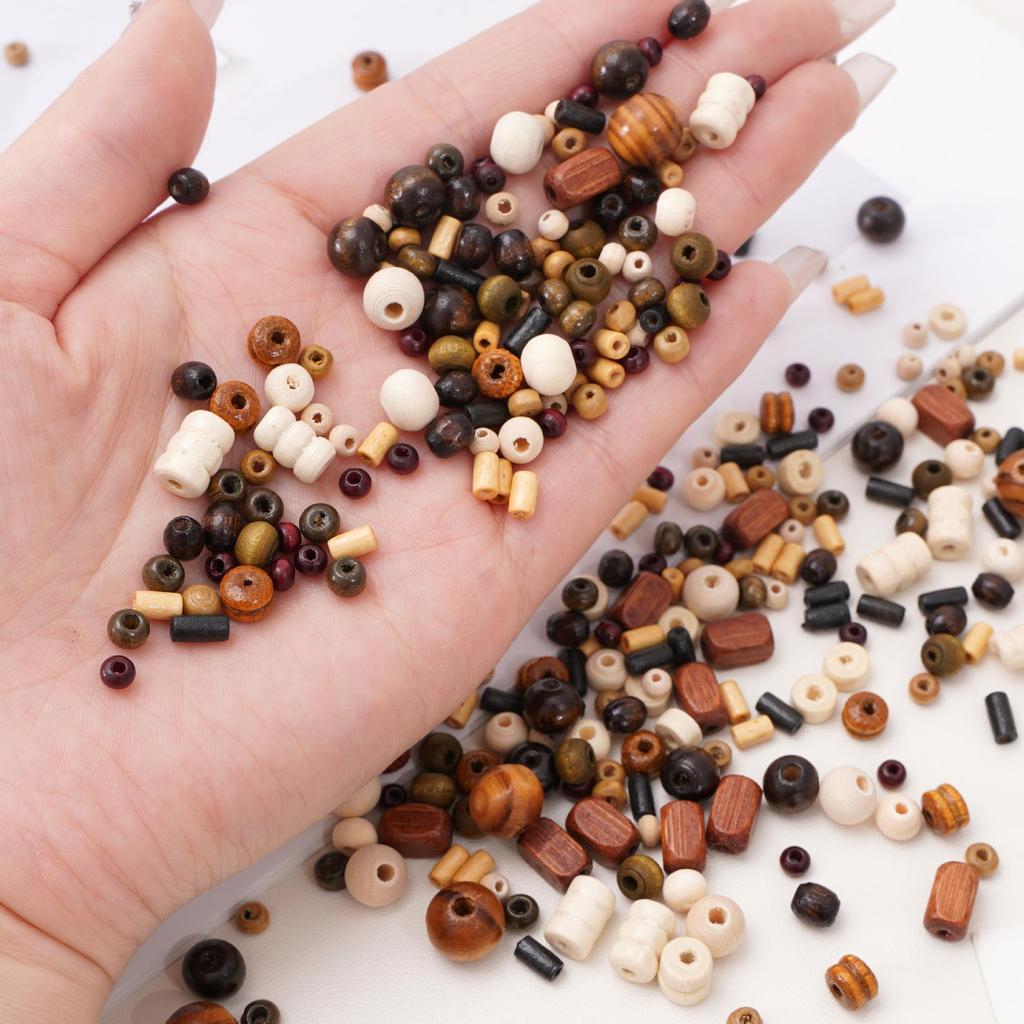 Multistyle Paulownia Wood Beads for DIY Bracelets & Necklaces: Handmade Accessories & Loose Beads