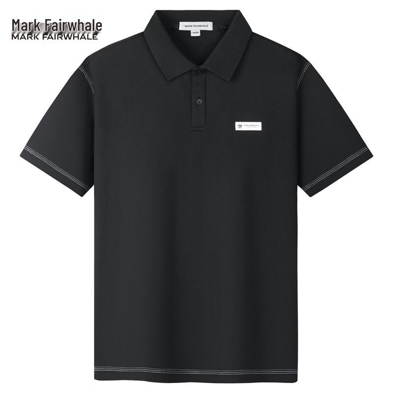 Mark Fairwhale Men's Contrast Stitching Polo Shirt
