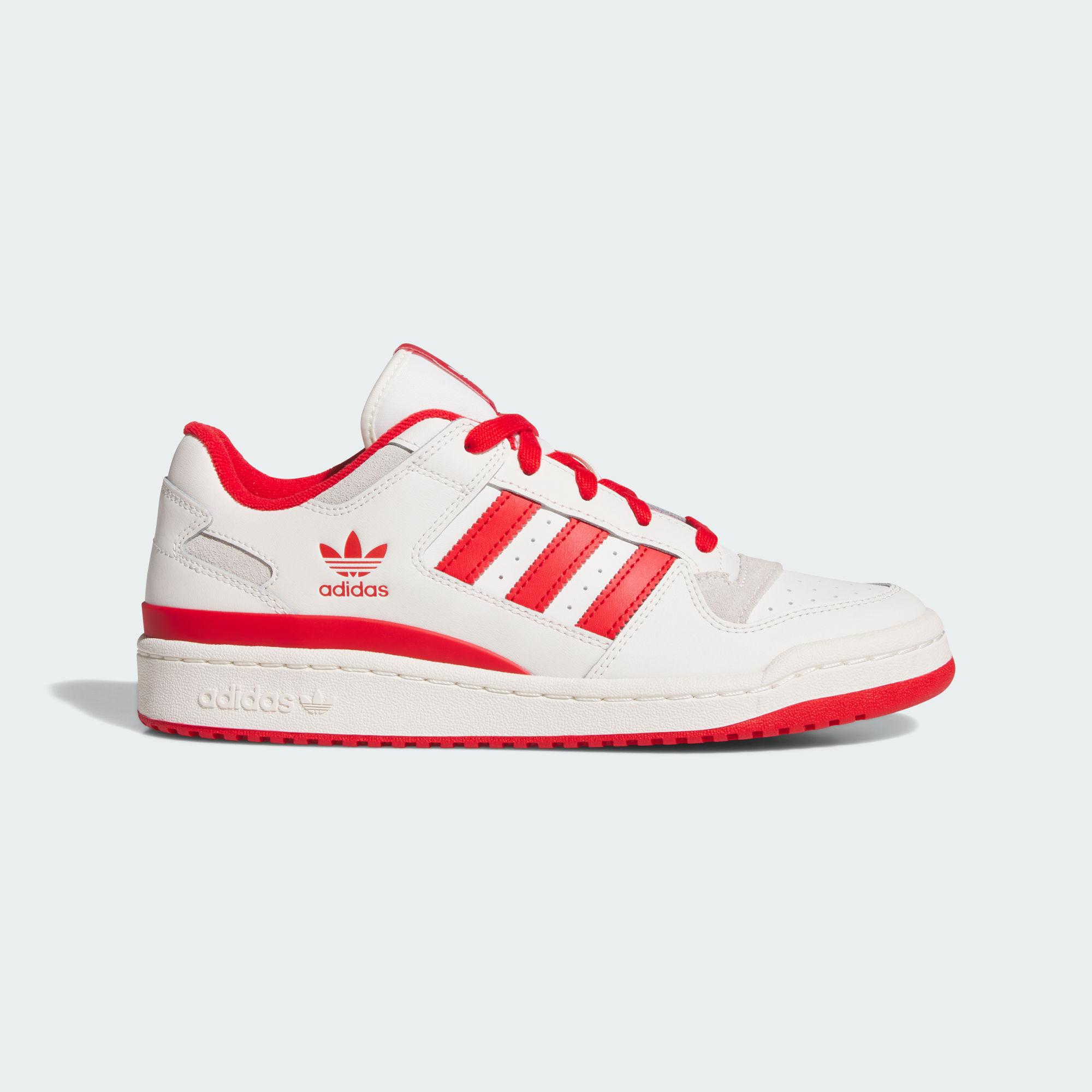 adidas Forum Low CL White Preloved Red Cream White 36