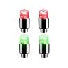 2/4/8pcs LED Tire Valve Stem Caps Neon Light Waterproof Wheel Spoke Lights LED Tire Lamp for Motorcycle Bicycle Car Accessories