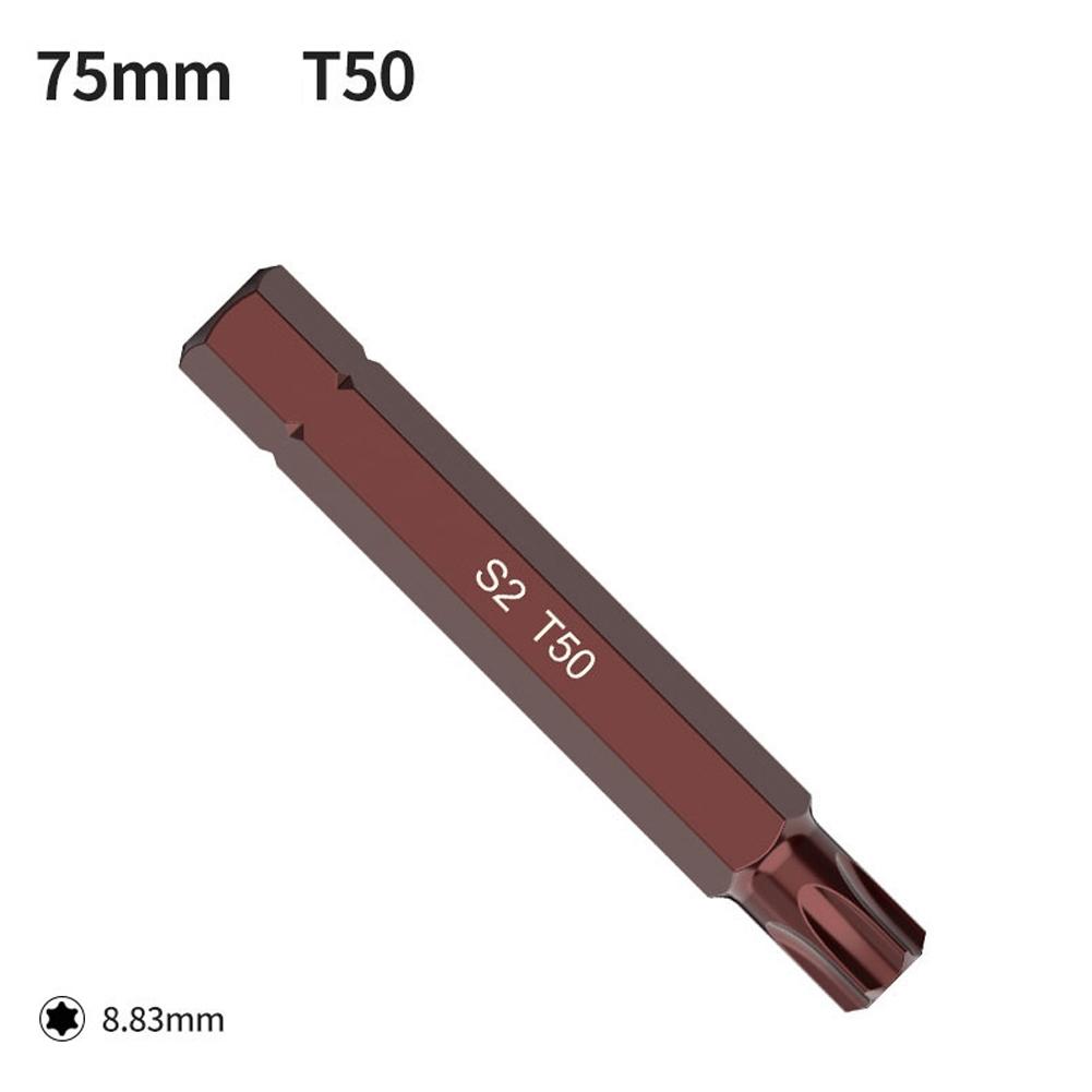 Professional Grade 7pcs T20T25 Star Screwdriver Bit for Precision Work