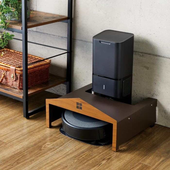 Setcraft Cleaning Robot House Dark Wood S23-0583