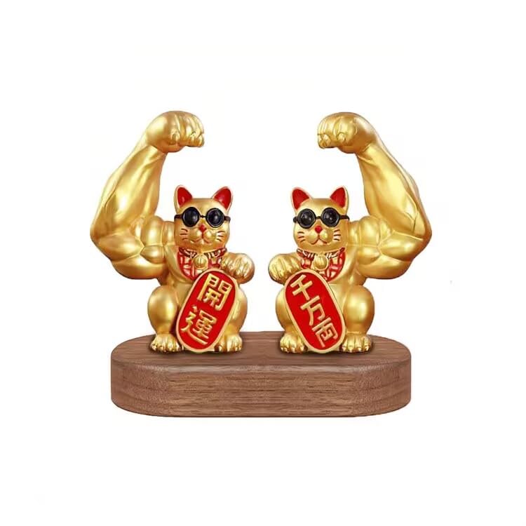Good and Mini Perfect for and Feng this popular lucky cat ornament brings good fortune and making it a popular gift for any home or A popular gift for