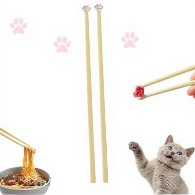 Cat Claw Chopsticks Cute Kitchen Lunch Sushi Chopsticks Party Gathering Chinese Chopsticks Tableware Creative Kitchen Supplies